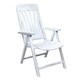 image 1 of Resol Blanes Reclining Garden Chair - White | White | White