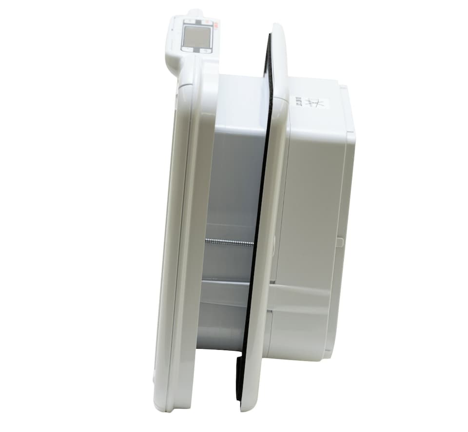 image 1 of Cat Mate Elite Microchip Cat Flap with Timer Control – White (355W)