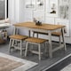 image 3 of Corona Grey, Live Edge Large Dining Table Grey