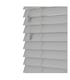 image 1 of 120cm Dove Grey Smooth Finish Faux Wood Venetian Blinds with Strings  (120cm Drop) | Grey | Grey
