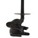 image 3 of Interiors By Premier Elegant Black Elephant Toilet Roll Holder, Classic Toilet Roll Holder For Washroom, Durable Roll Holder