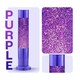 image 1 of Nova Baby Purple Glitter Lamp Purple