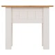 image 2 of Panama Lamp Table - L50.5 x W50.5 x H52.5 cm - White/Natural Wax White
