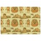 image 1 of Egyptians & Sphinx (Rug) | Orange | L