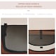 image 5 of PawHut Folding Fabric Soft Pet Crate Dog Cat Travel Carrier Cage