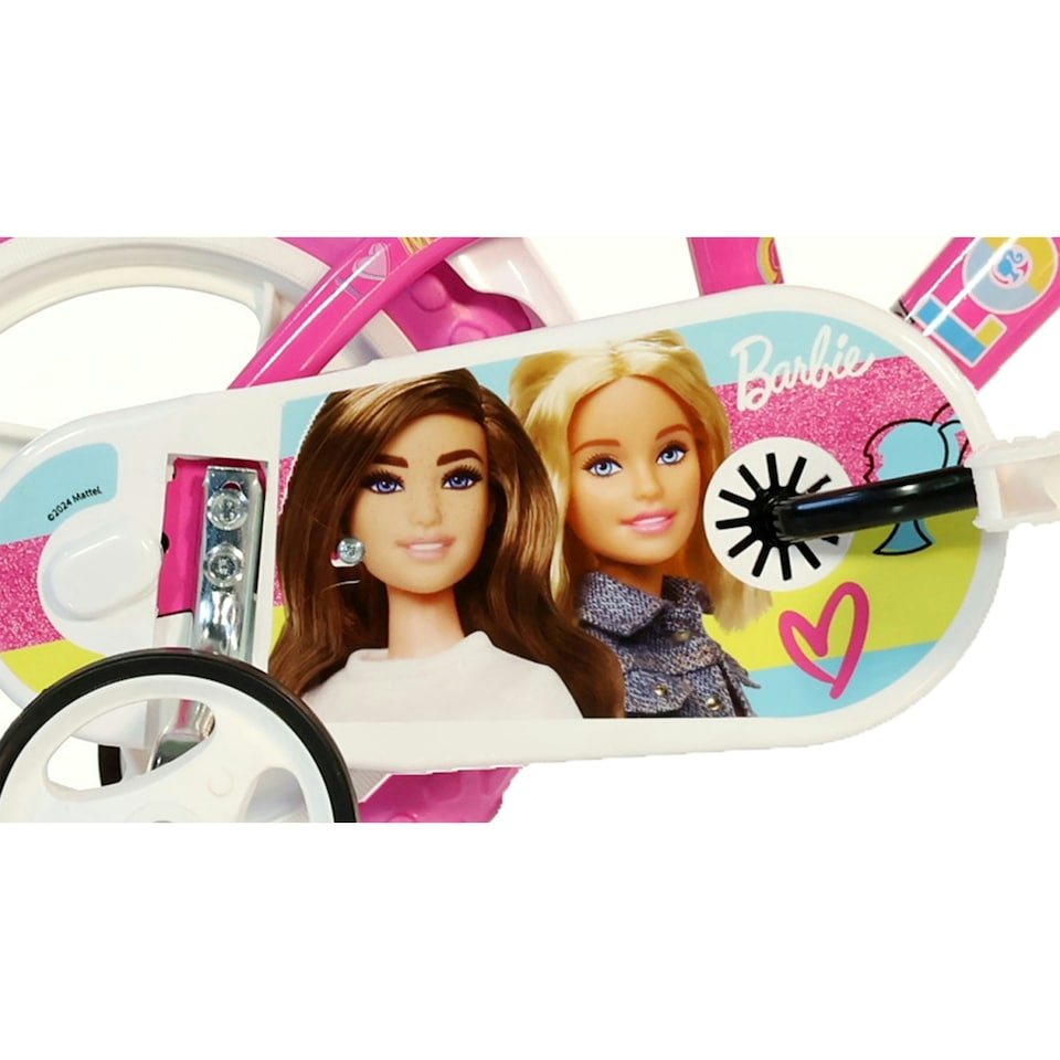 image 1 of Dino Barbie Bicycle 12 Inch