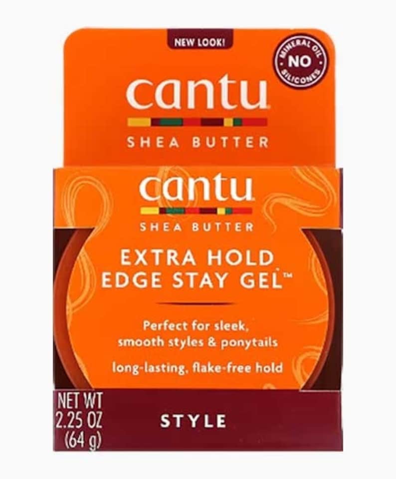 image 1 of Cantu Shea Butter Extra Hold Edge Stay Gel 64 g