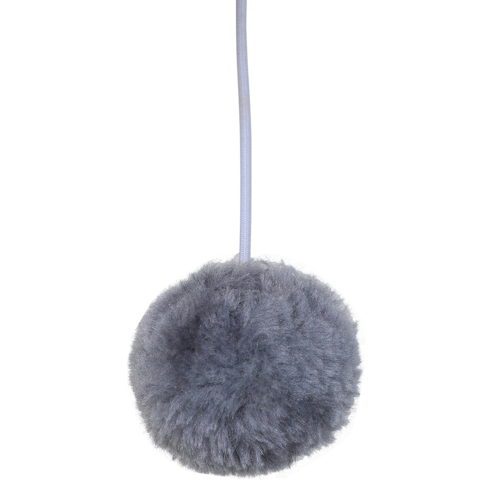 image 1 of PawHut Cat Tree Scratch Post with Bed Hammock Sisal for Indoor Cats Grey