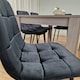 image 6 of Dining Table Set with 4 Chairs Dining Room, Kitchen table set of 4, and Bench Grey