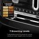 image 3 of Tower T20083BLK Saturn 2 Slice Toaster Black