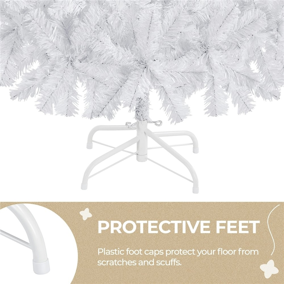 image 1 of Yaheetech 183cm Artificial Christmas Tree with Foldable Stand