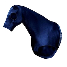 Weatherbeeta Stretch Hood With Zip - Navy - Cob