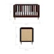 image 3 of Tutti Bambini Japandi Mini 3pc Room Set - Warm Walnut