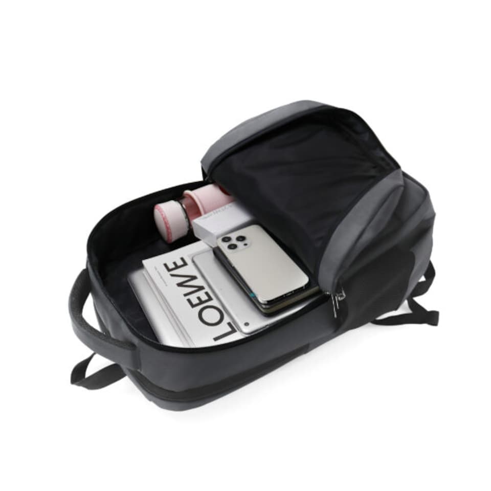 image 1 of Durable Laptop Backpack with Smart Organisation and Travel-Friendly Design - Grey