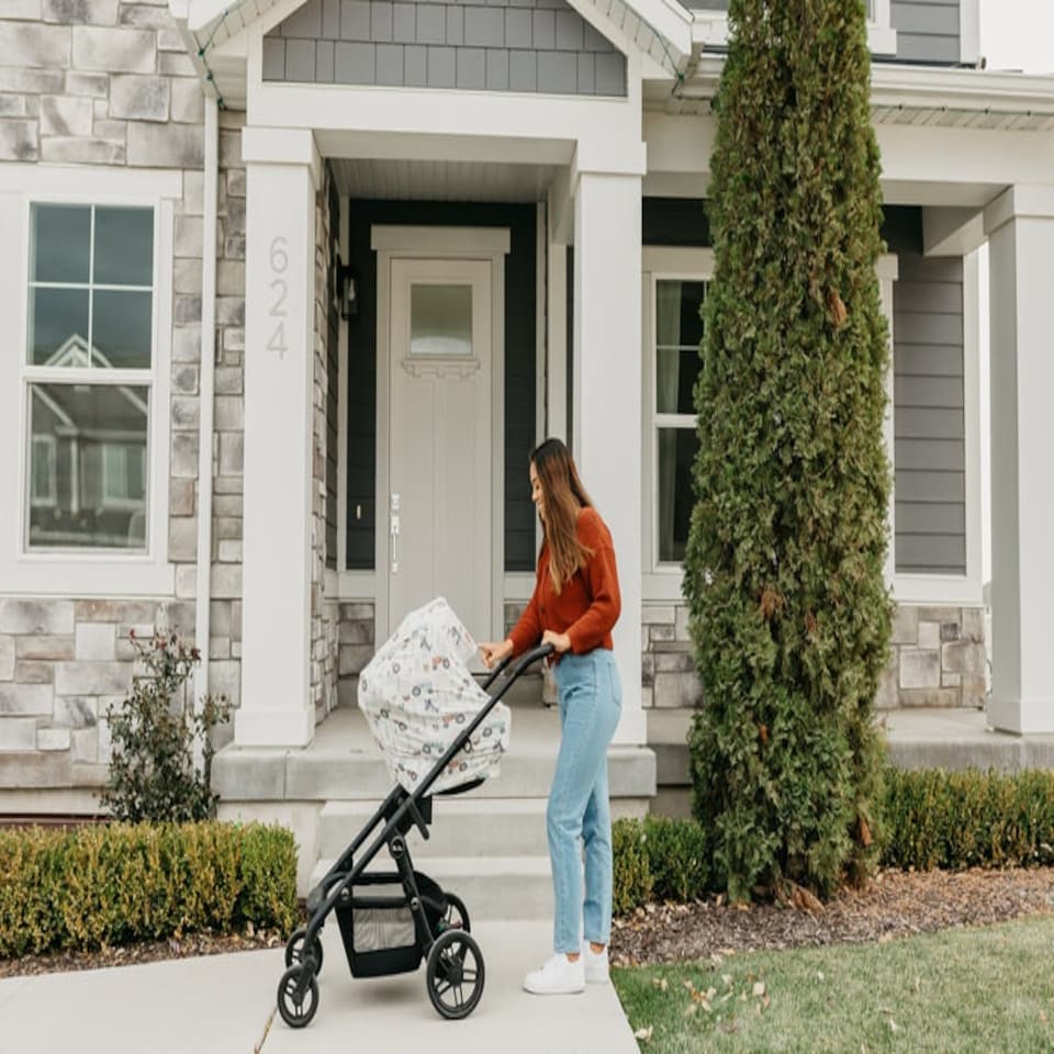 image 1 of Copper Pearl Nursing & Car Seat Cover Jo