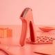 image 4 of Fusion Twist Garlic Press Coral