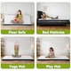 image 8 of Rattantree Folding Floor Mattress Memory Foam Futon Bed Removable Cover,20CM