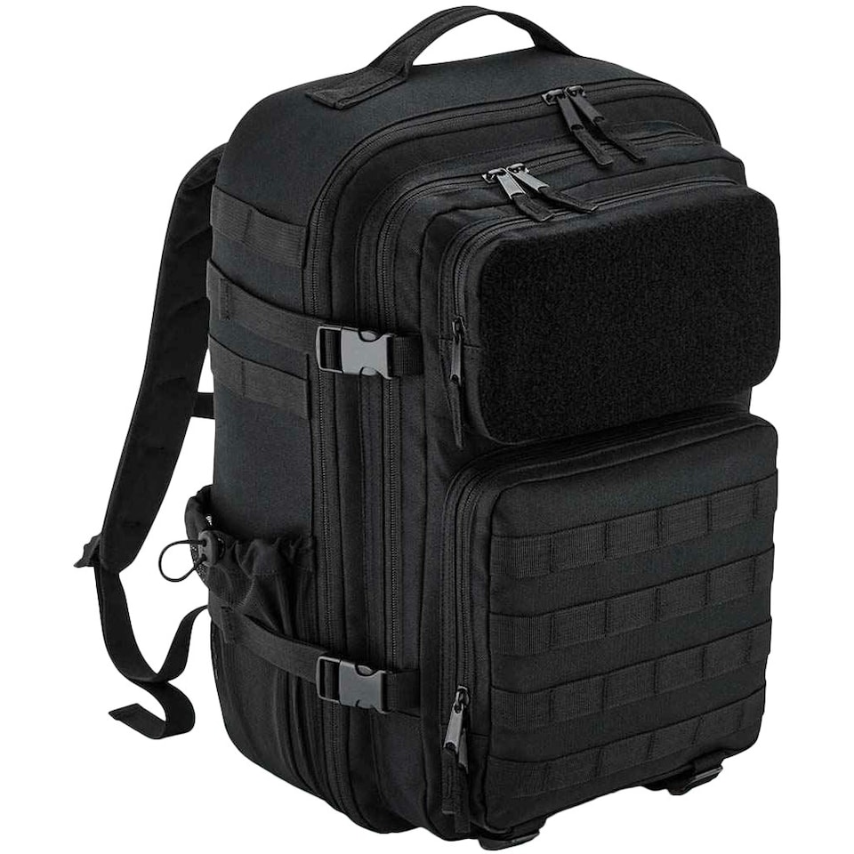 image 1 of Bagbase Molle Tactical 35L Backpack - Black - One Size
