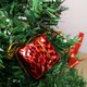 image 3 of 30cm Premier Green Mini Christmas Tree Decorated in Red & Gold