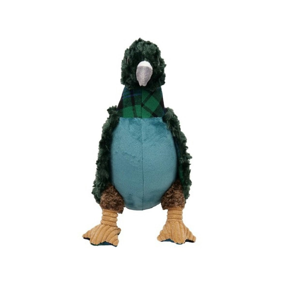 image 1 of House of Paws Winter Pigeon Soft Plush Dog Toy