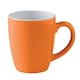 image 1 of MidOcean Trent Coloured Ceramic Mug - Orange/White - One Size