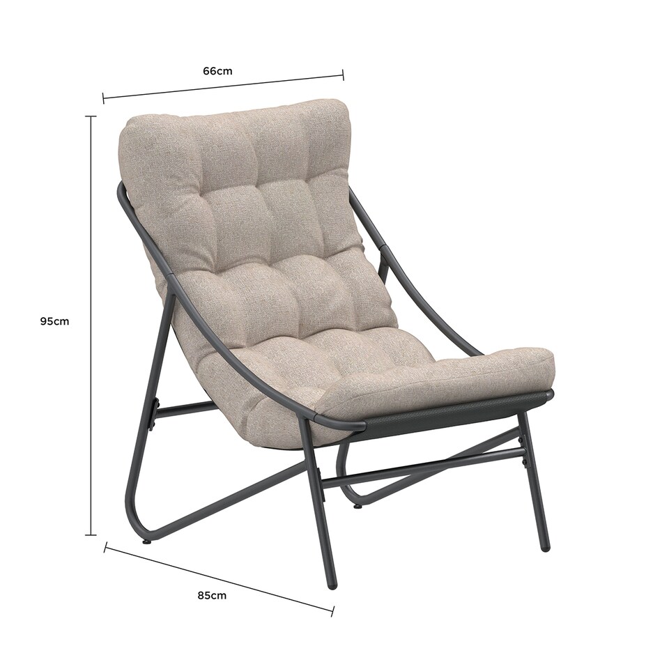image 1 of Charles Bentley Porto 2 Seater Bistro Set