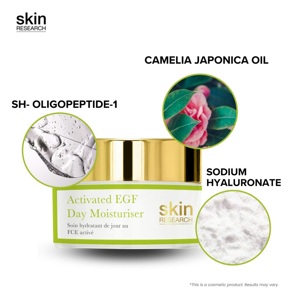 image 1 of Skin Research Activated EGF Day Moisturiser 50ml