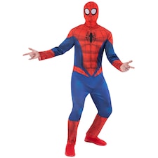 Spider-Man Unisex Adult Costume - Blue/Red - M M