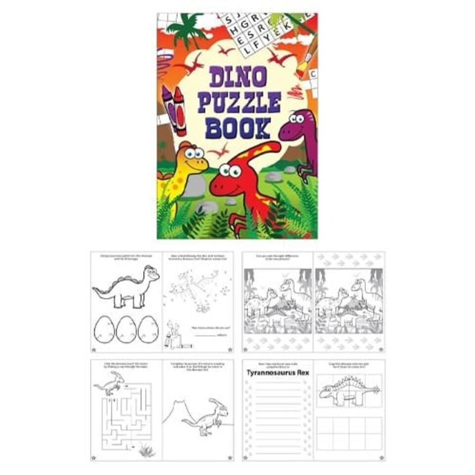 Mini Dinosaur Puzzle Book 15cm