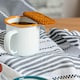 image 5 of Argon Tableware White Enamel Espresso Cups - 130ml - 6 Colours Multi