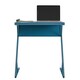 image 1 of Regal Accent Table Laptop Desk in Metal Blue
