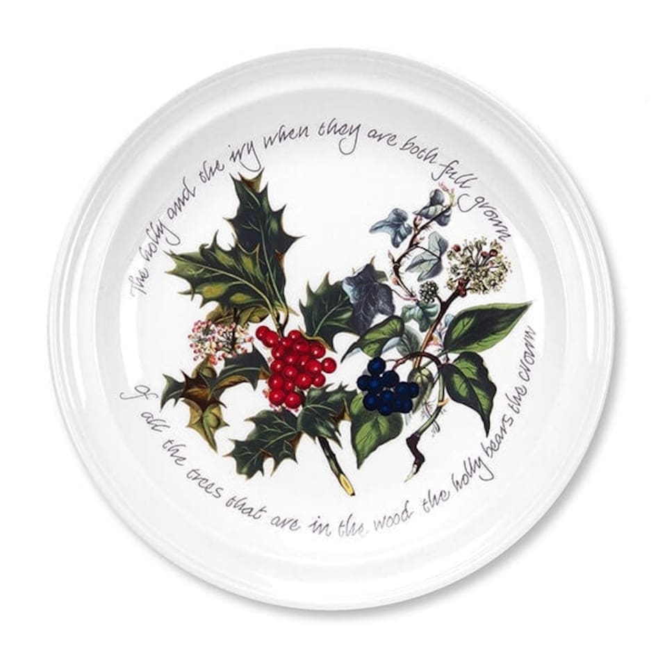 image 1 of Portmeirion The Holly & The Ivy 25cm Dinner Plate