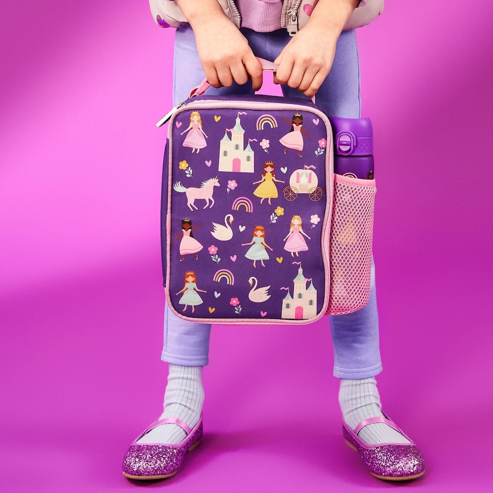 image 1 of Lunch Bag, Insulated, Medium | Purple | Princess