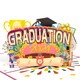 image 5 of Hats Off 3D 2024 Pop Up Graduation Card