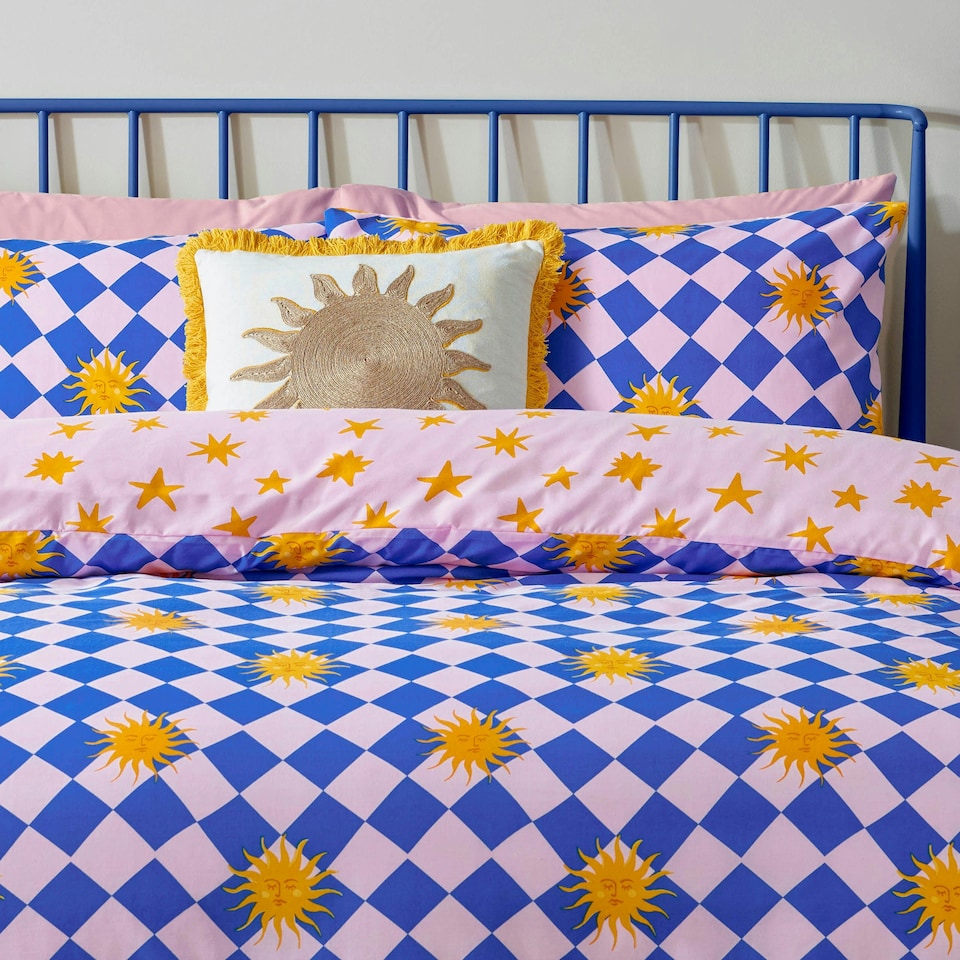 image 1 of furn. Antares Printed Duvet Sets Multi | Single
