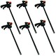 image 1 of 18" Quick Release Rapid Bar Clamp Holder Grip Spreader Speed Clamps 6 Pack