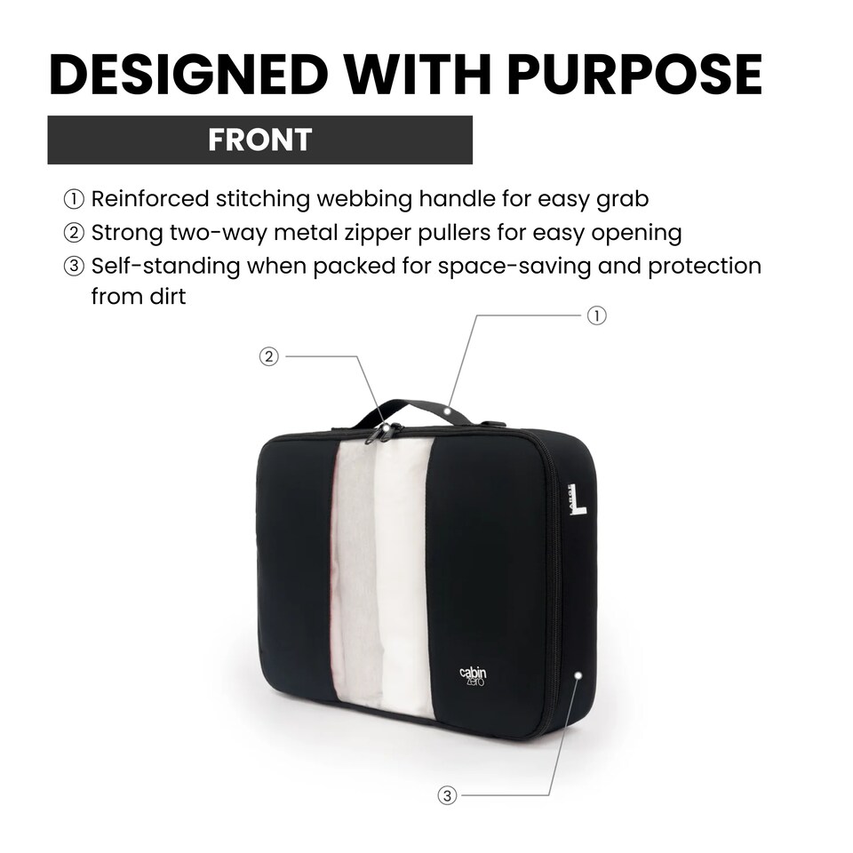 image 1 of Lux Packing Cube - Large - 11.5L - Cebu Sands | Cream
