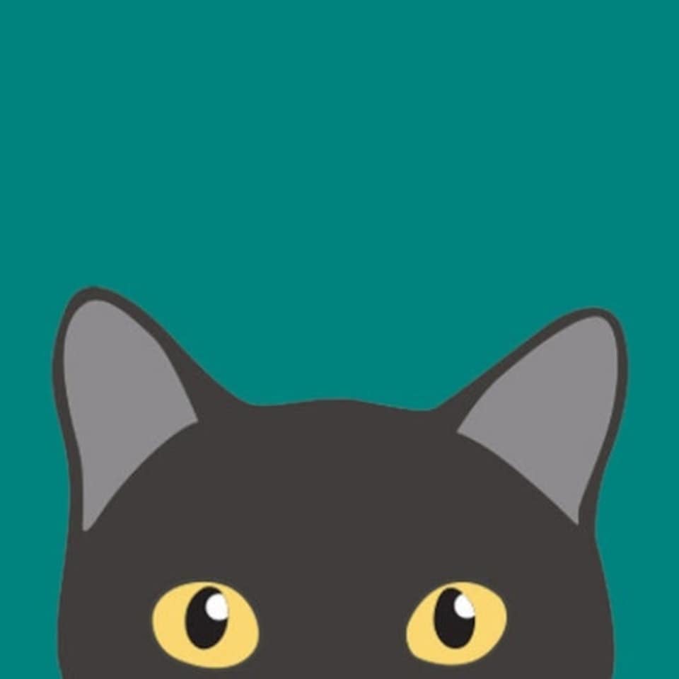 image 1 of Burgon & Ball 'Doris' Cat Storage Tin