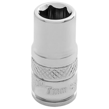 7Mm Hex Socket 1/4  Dr-Pckd - 32487