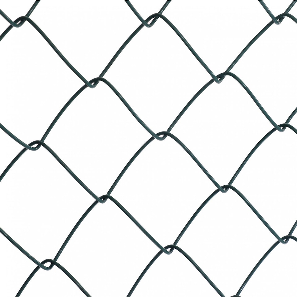 image 1 of 1.15m x 10m Green PVC Coated Galvanised Steel Chain Link Fencing | Green | 1