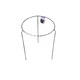 image 2 of Pack of 3 Tom Chambers Urban Metal Herbaceous Garden Plant Support Ring Large 40cm x 60cm