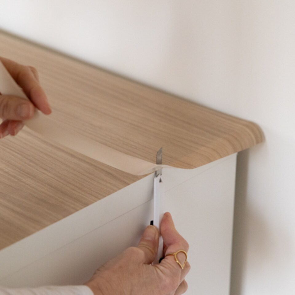 image 1 of Sticky Back Plastic Tropea Oak Wood Effect Kitchen Self-adhesive Vinyl Wrap for Cupboards, Doors and Worktops 67.5cm x 2m (7 rolls) - d-c-fix