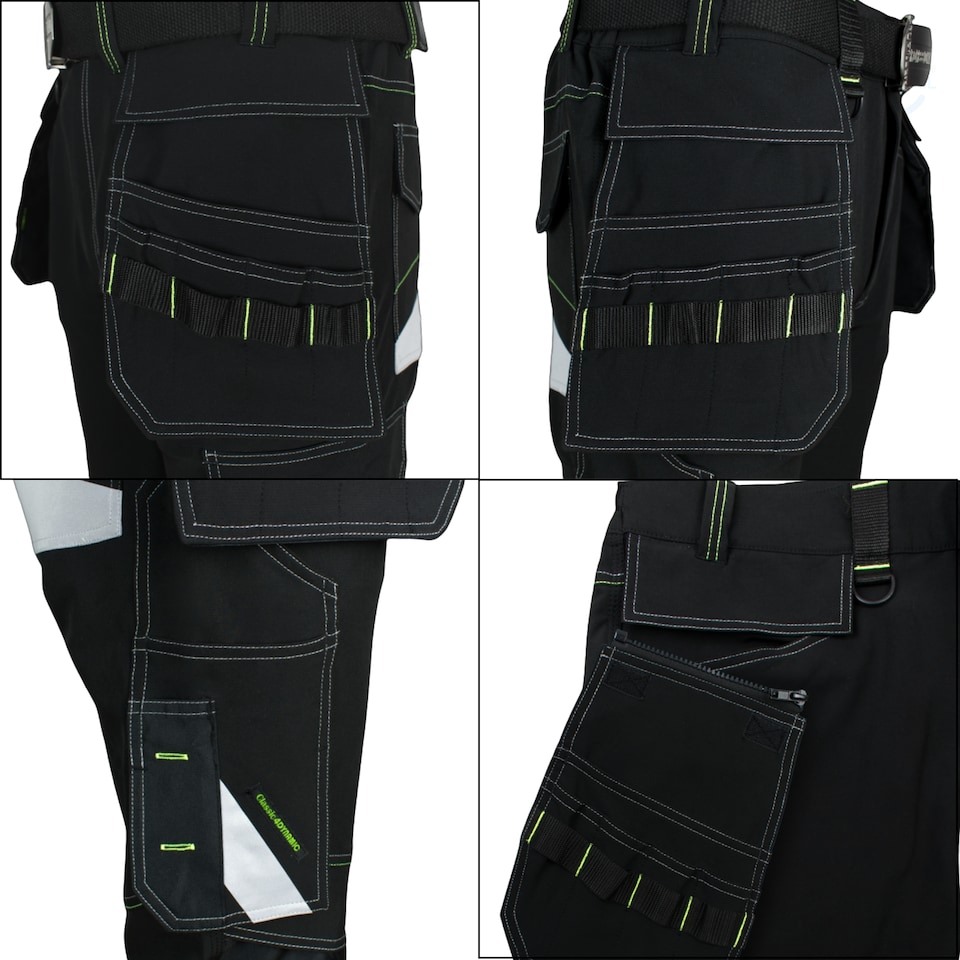 image 1 of Artmas Classic4Dynamic Softshell Work Trousers  4-Way Stretch  10 Pockets (42/44 Inch - 60 EU)