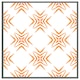 image 3 of Orange ravishing boho chic (Picture Frame) Black | XS