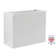 image 1 of Narrow Light Concrete White Trough Planter H50.5 L60 W30 cm, 91 ltrs Cap.