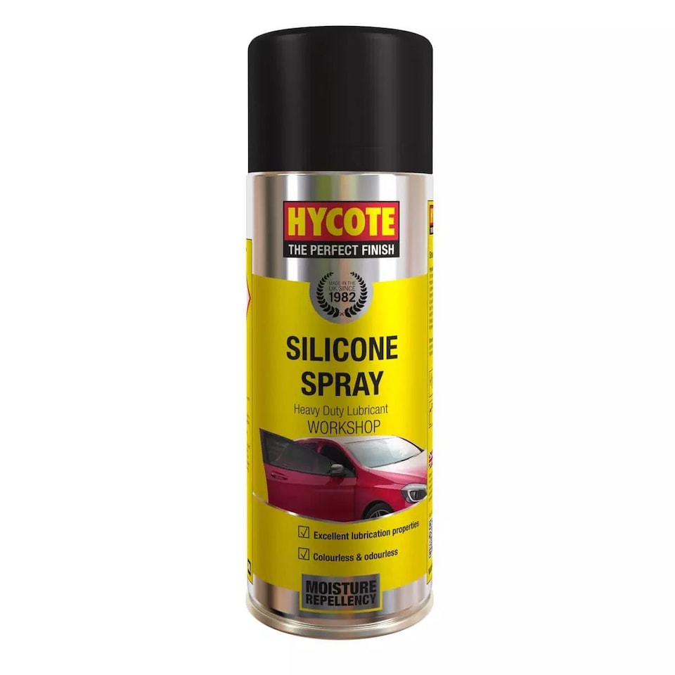image 1 of Hycote Workshop Silicone Spray Heavy Duty Lubricant - 400ml x3