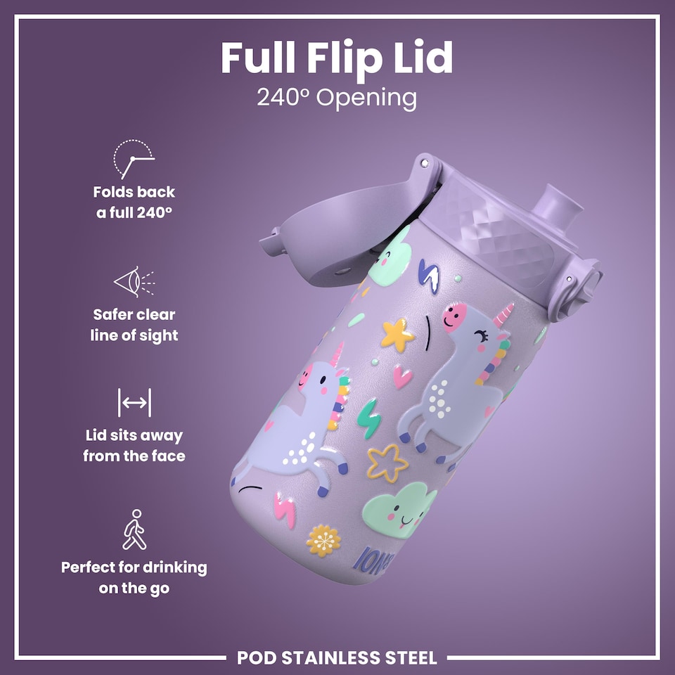 image 1 of Leak Proof Water Bottle, Vacuum Insulated, 320ml (11oz)
