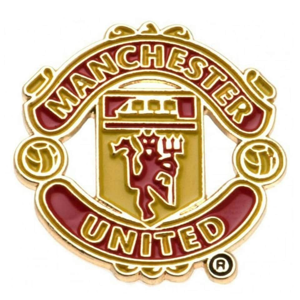 Manchester United FC Badge - Red - One Size