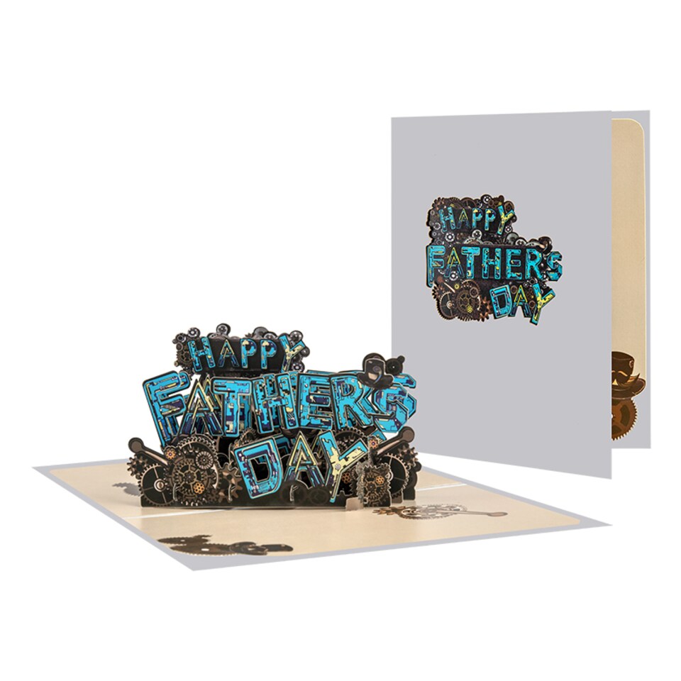 image 1 of Master of Tools Mechanical 3D Pop Up Father’s Day Card