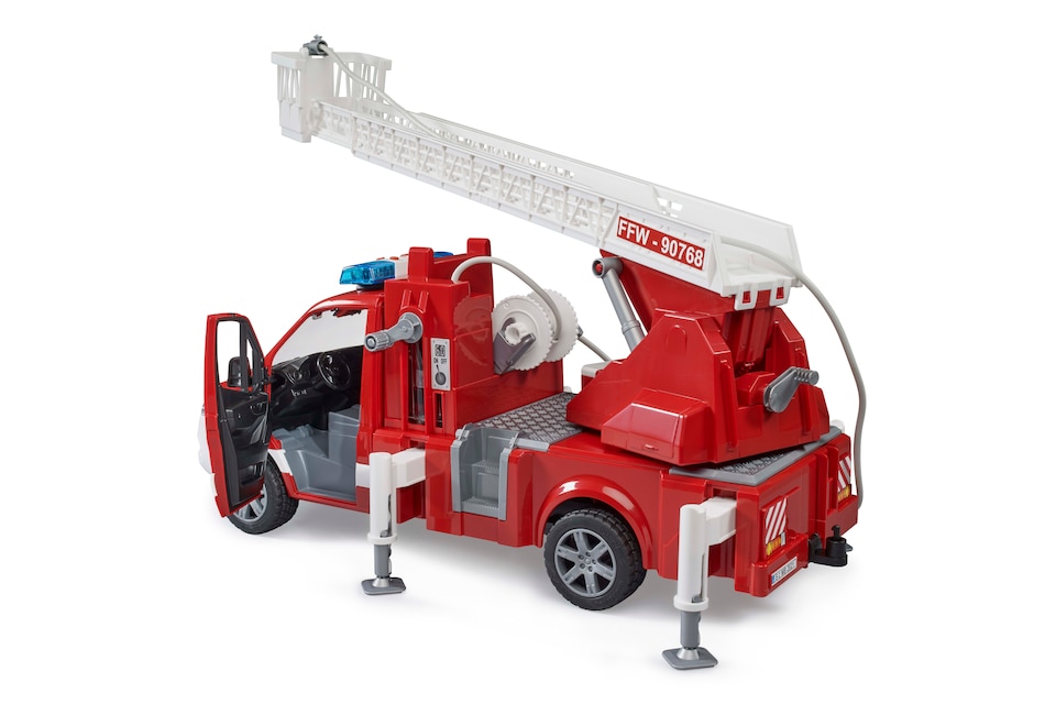 image 1 of Bruder MB Sprinter Fire engine with ladder, waterpump and L S Modul Delivery Vehicle Model